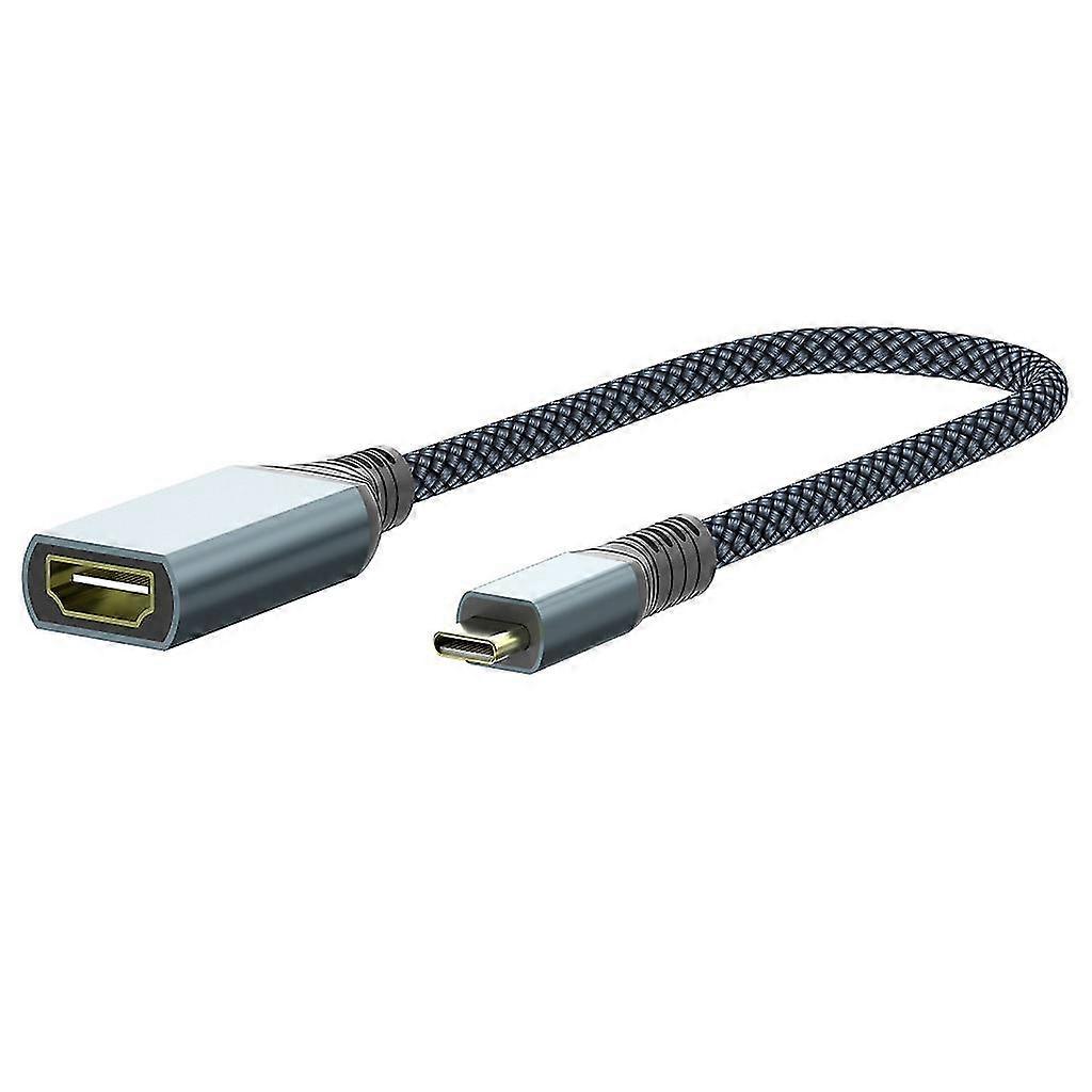 USB 3.1 Type C til HDMI-kompatibel adapterkabel 4kx2k@30hz for Windows-nettbrett