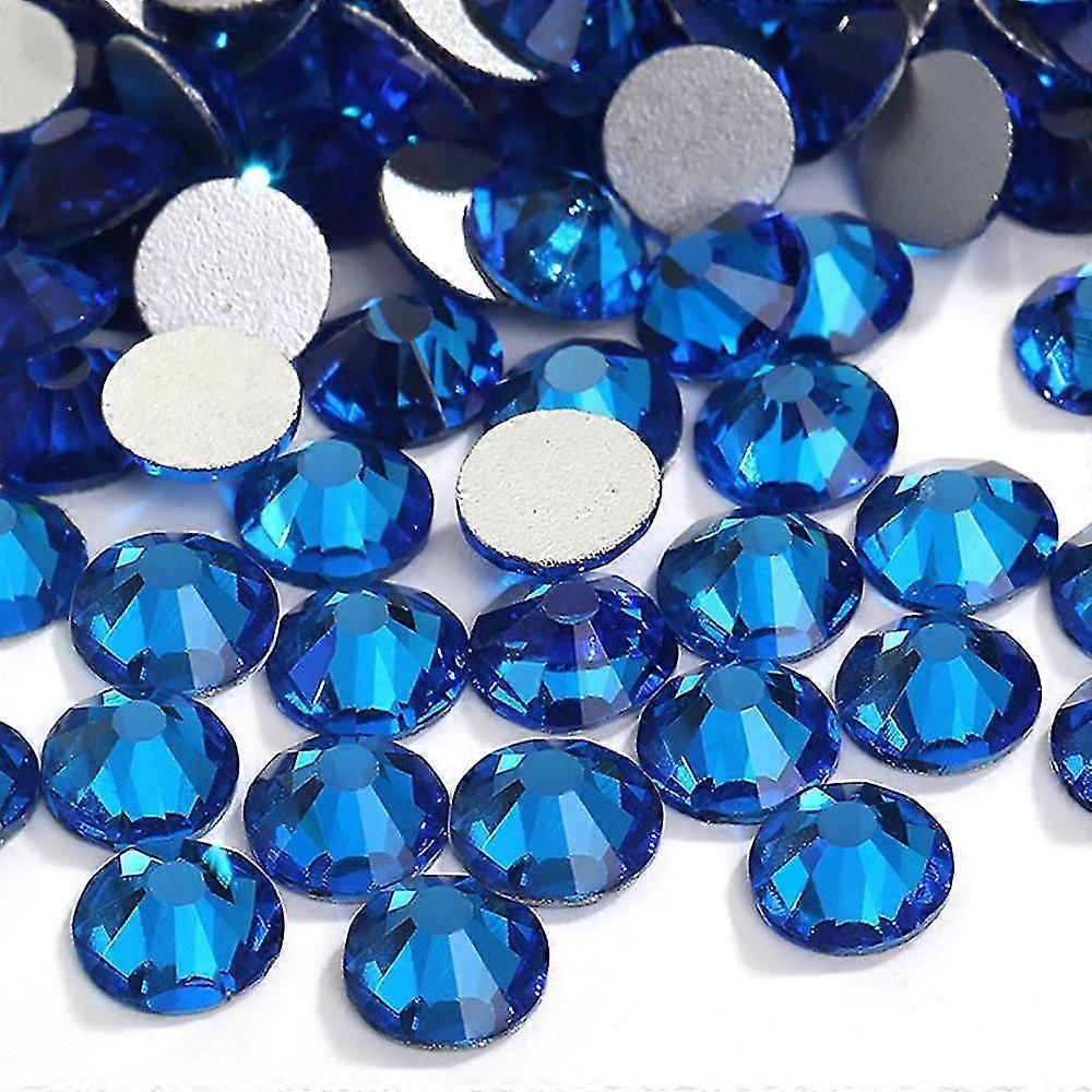 Flat Back Crystal Rhinestones Round