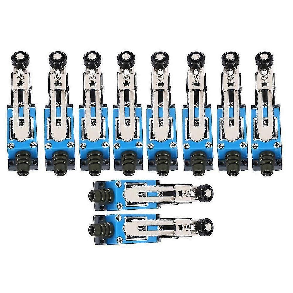 10pcs Me-8108 Momentary Roller Arm Type Limit Switch For Cnc Mill 5a 250v Me8108 Mini Switch