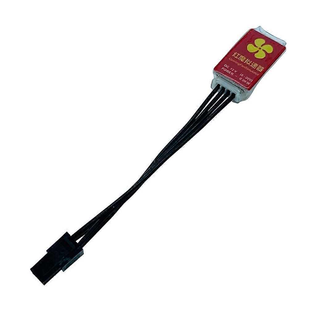 ل WhatsMiner M21S M31S 4Pins 12V PWM RED DEVIL FAN SIMULATOR / المخادع / مزيل