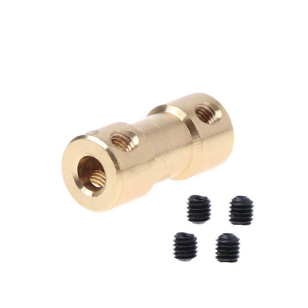 2-5mm Motor Copper Shaft Coupling Coupler Connectors Sleeve Adapter US