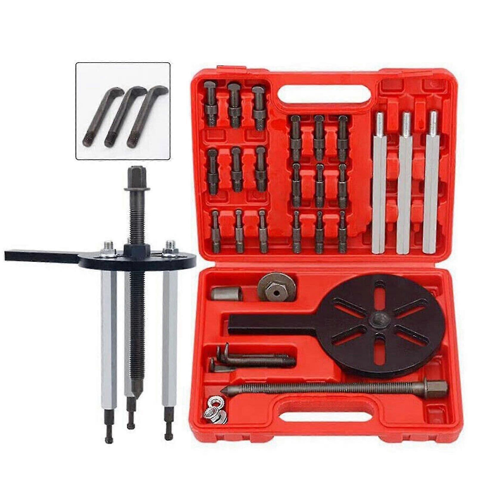 Bearing Disassembly Puller Inner Hole Puller Removal Tool Three-jaw Puller Set-MXBC