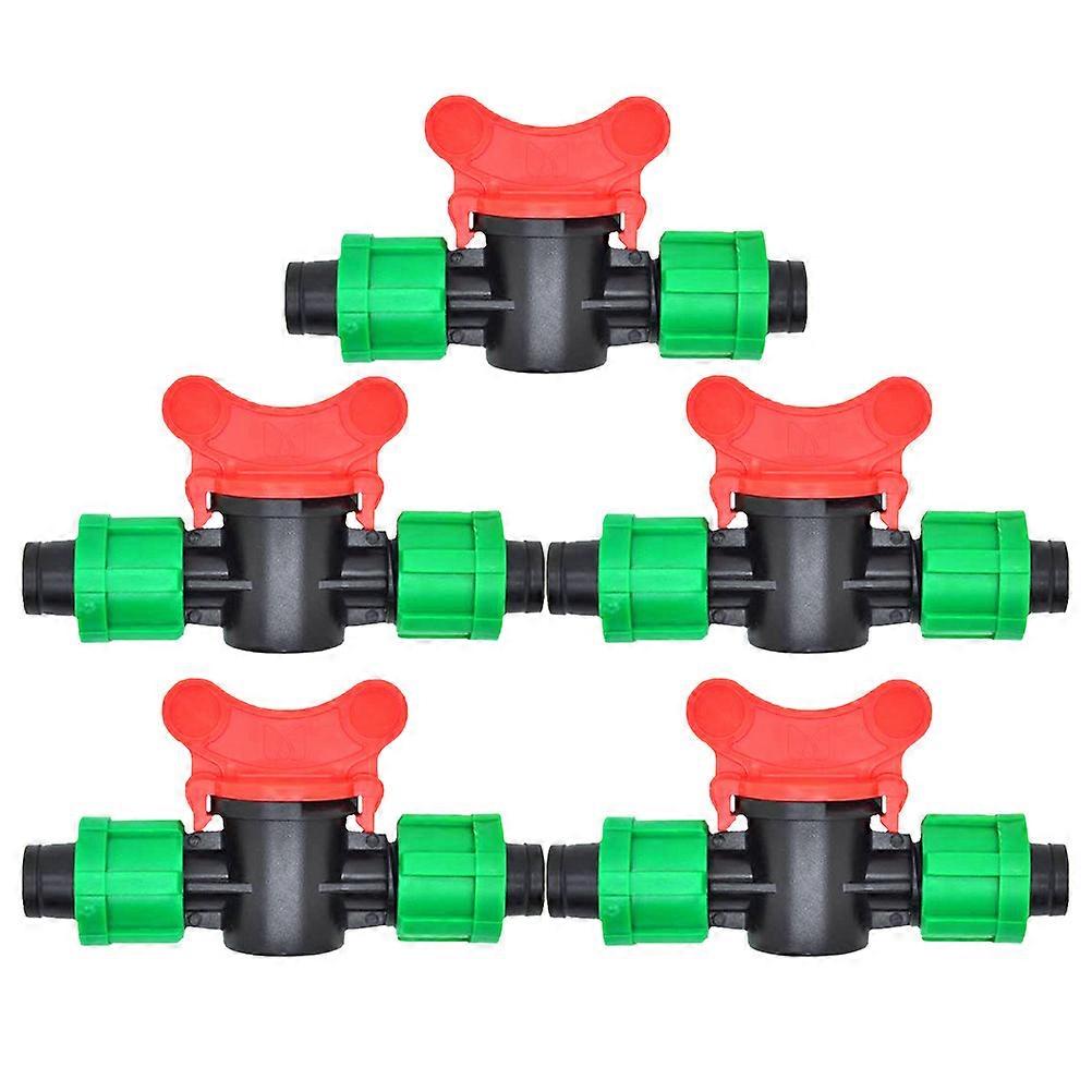 16mm الأخضر قفل مزدوج الري بالتنقيط الشريط مخصص ربط الملحقات