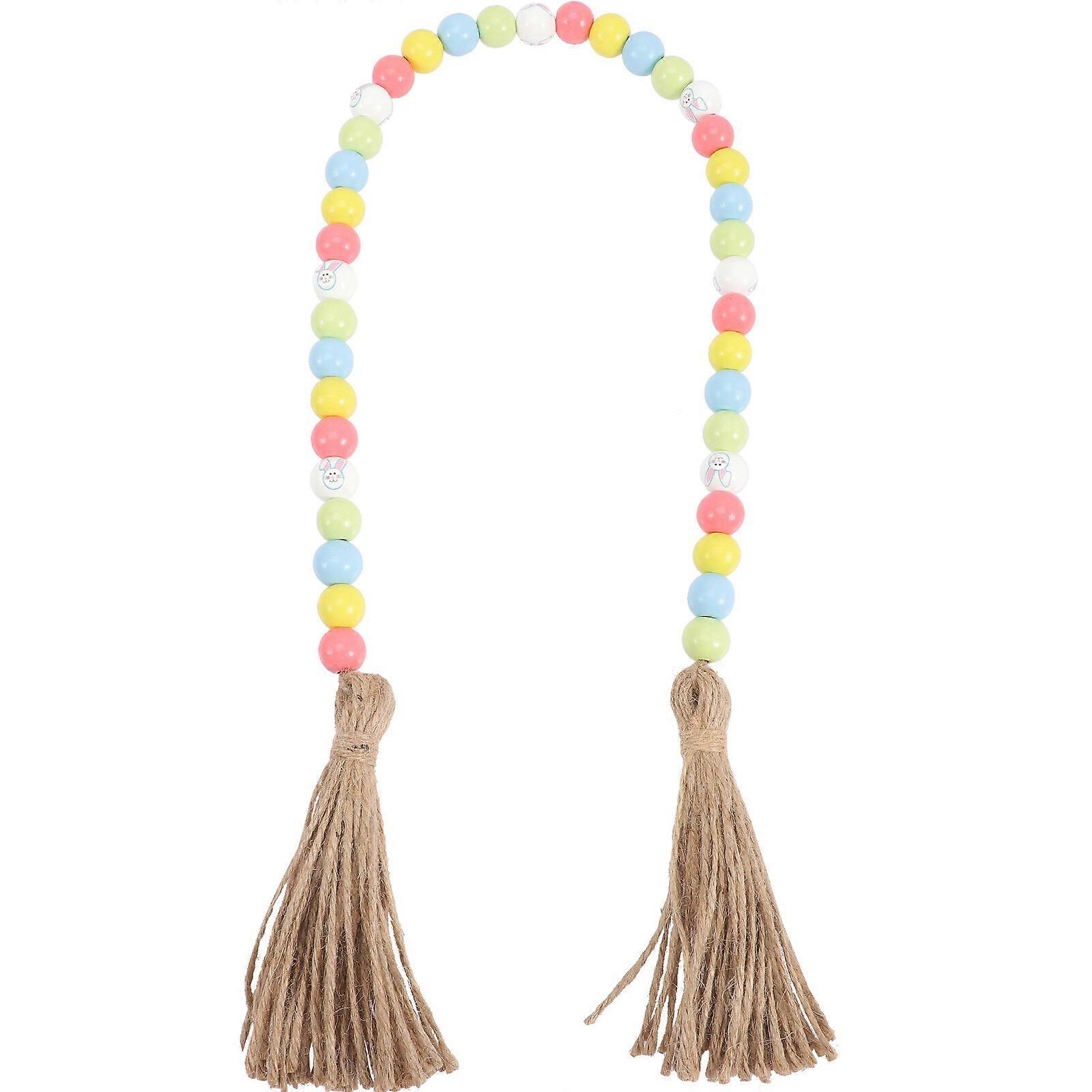Easter Themed Beaded Garland Easter Beads Garland Easter Beads Ornament
