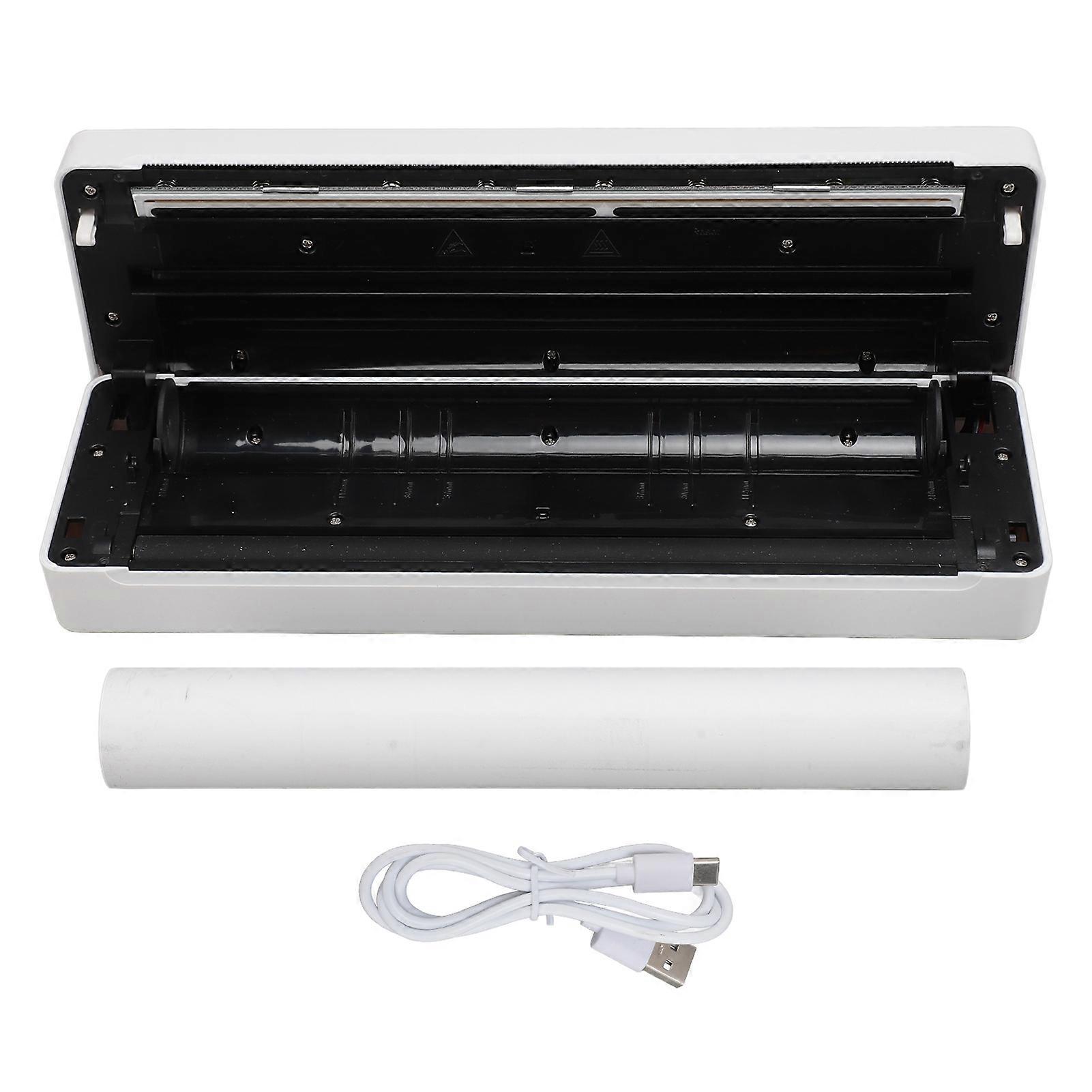 Portable Wireless Printer Bluetooth 200DPI High Resolution Clear Print 10MM/S Wireless Printer for Phones Tablets Computers