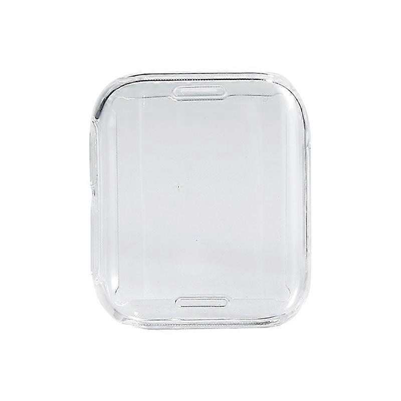Protective Case Clear Full Coverage Transparent 41mm/46mm Soft TPU Watch Protector Cover for OPPO Watch JIKAIX