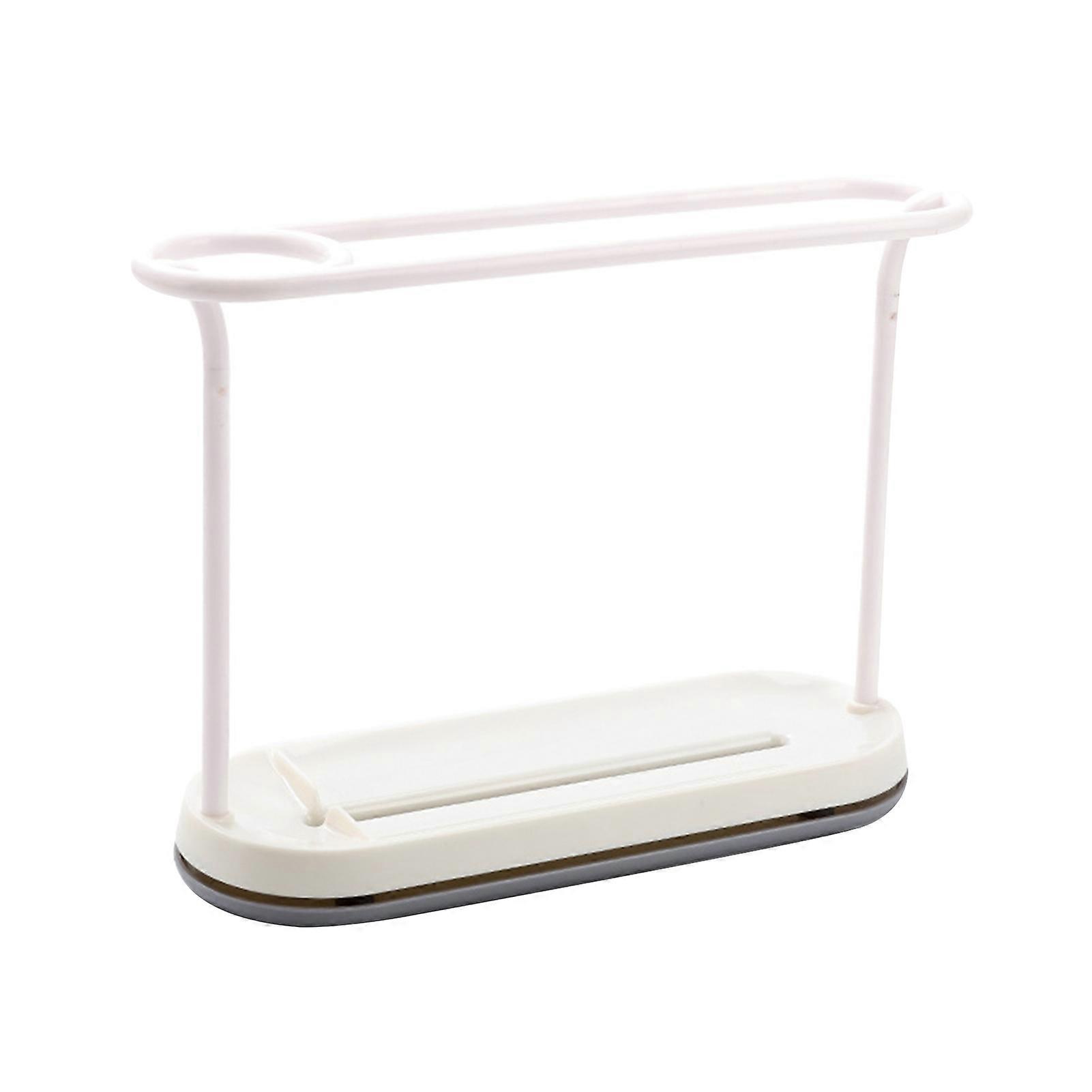 Kitchen Sponge Brush Drying Drainer Storage Rack Dishcloth Hanger Shelf Holder