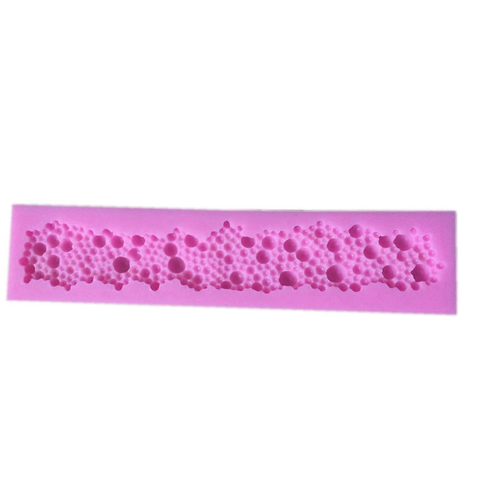 Chocolate Mold Easy to Clean Bubbles Shape Durable Decorating Chocolate Mold for Chef