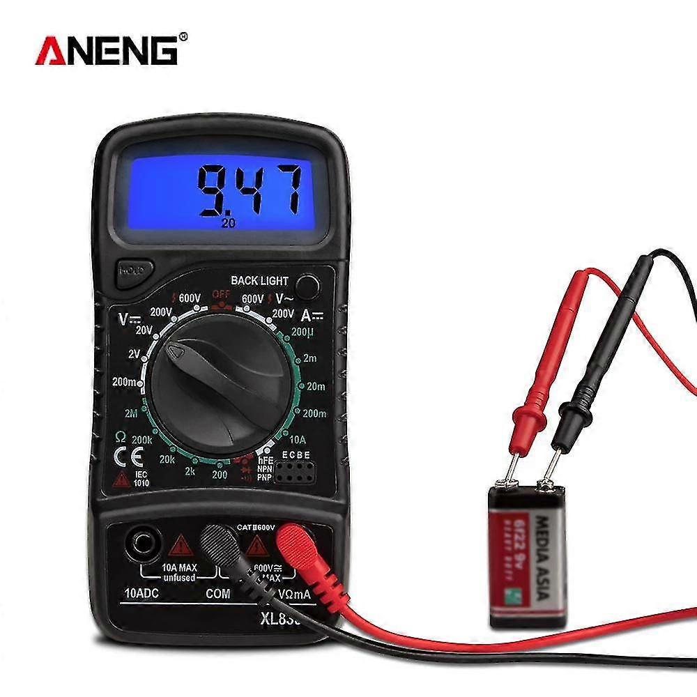 Aneng Xl830l Digital Multimeter Esr Meter Testers Automotive Electrical Dmm Transistor Peak Tester Meter Capacitance Meter