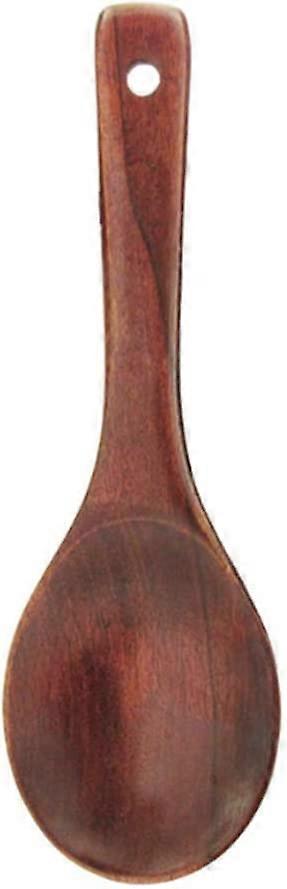 1 πακέτο φιλικό προς το περιβάλλον Ke Mu κουτάλι ρυζιού οικιακό αντικολλητικό μαγείρεμα ξύλινο κουτάλι ρυζιού μασίφ ξύλο σούπα κουτάλι εργαλεία κουζίνας