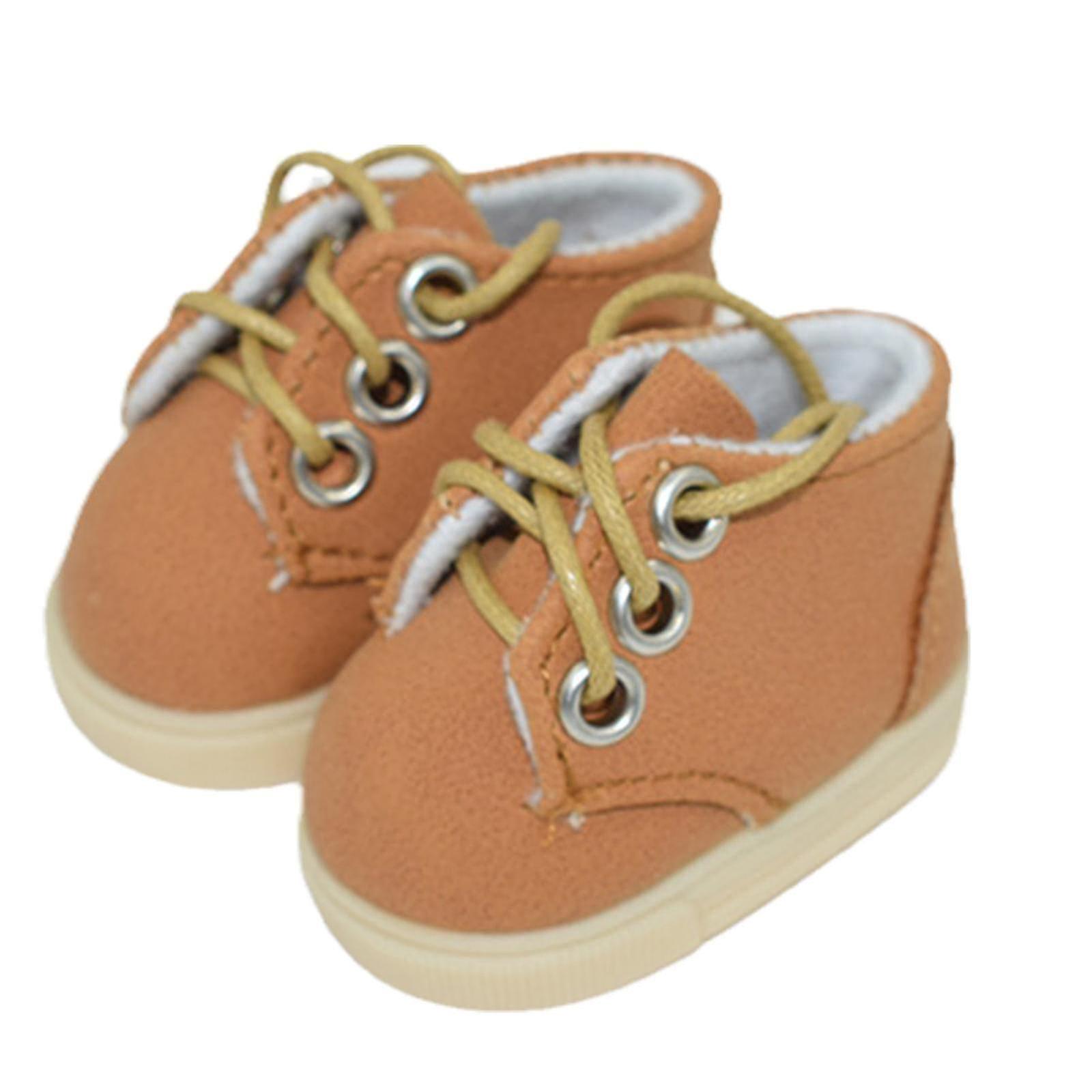 20cm Cute Plush For Doll Shoes 20cm Cotton For Doll Lace-up Boots 20cm Star Idol