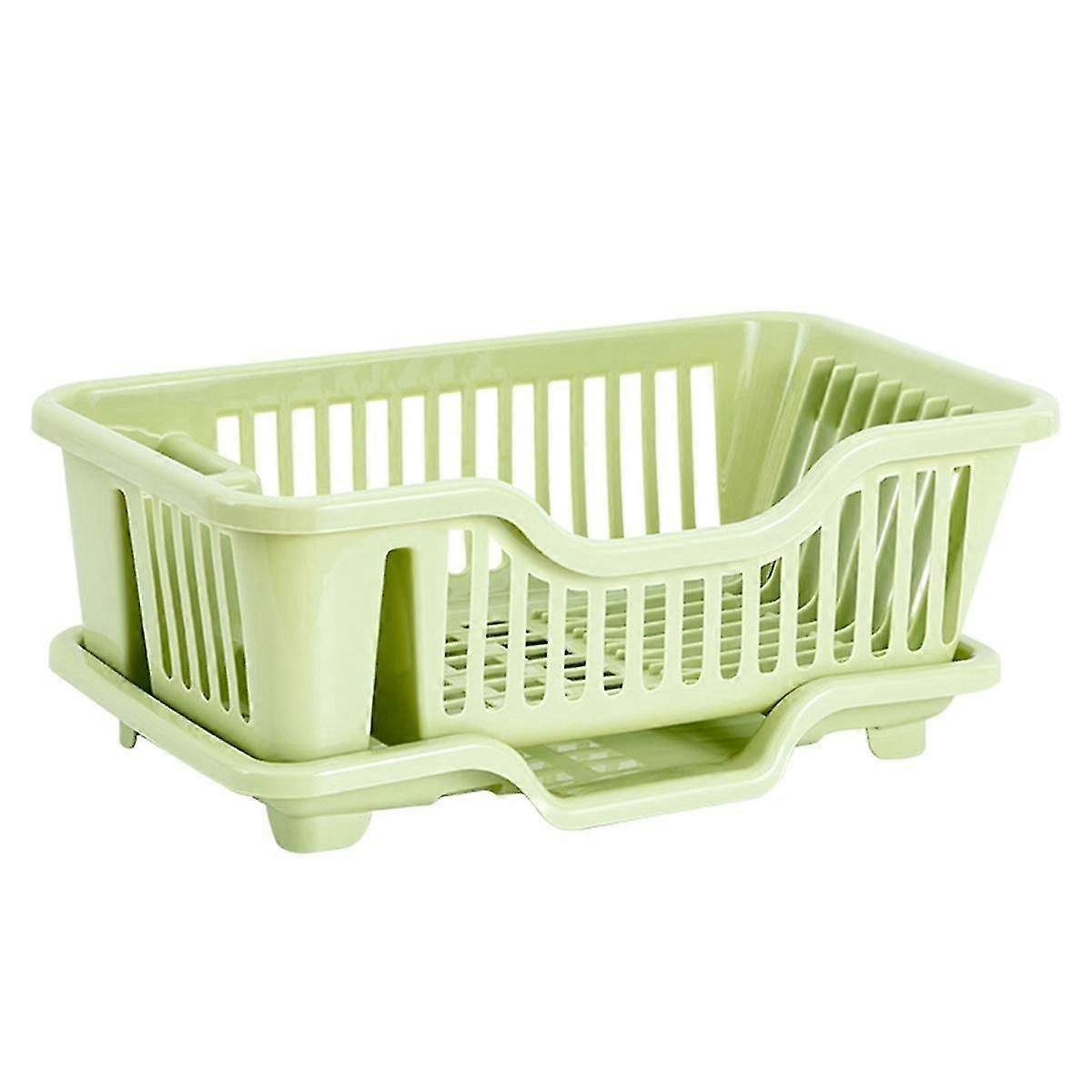 Dish Drying Rack-dish Rack With Auto-drain Organizer Rack Dish Rack And Drainaboard Set For Kitchen Counter Restaurant E