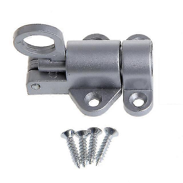 1st Fönstergrind Säkerhet Dragring Fjäder Studs DörrBult Aluminium SpärrLås