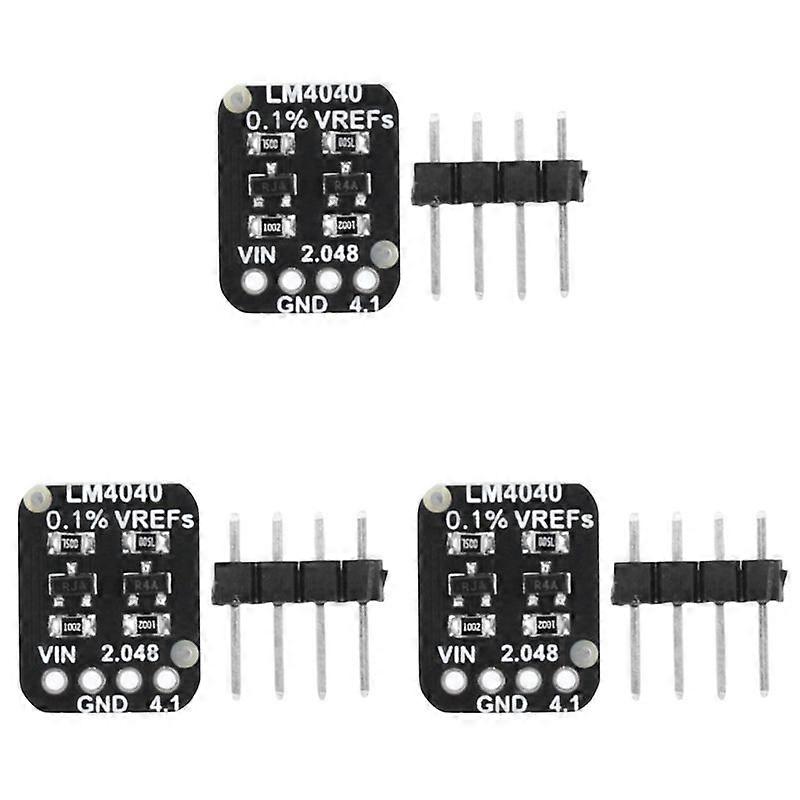 LM4040 Precision Voltage ReferenceModule 2.048V 4.096V Voltage Reference SourceBoard 0.1% Accuracy for Microcontroller A