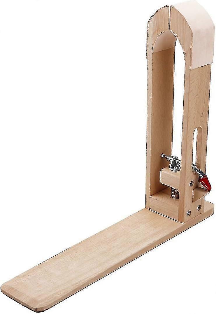 Träläderhantverk Handsömnad Ponnyhästläderklämma med förpackad läderklämma