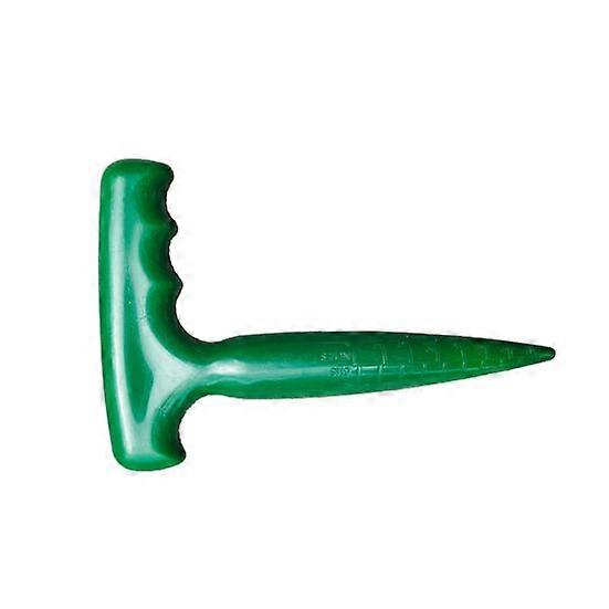 Plastic Hole Puncher Gardening Flower Planting Weeding Digging Tool