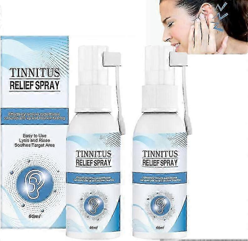 رذاذ تخفيف طنين الأذن ، تخفيف طنين الأذن لآذان الرنين ، رذاذ تخفيف طنين الأذن ، رذاذ إزالة انسداد القوقعة