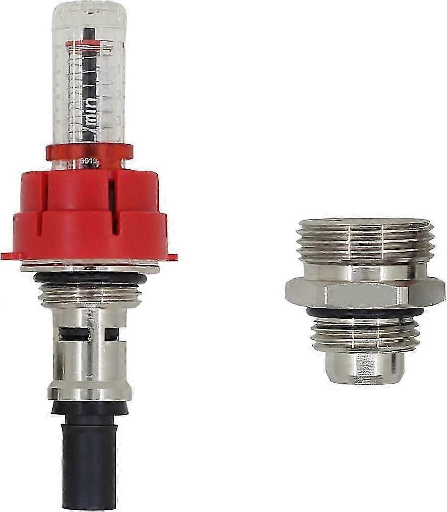 Floor heating flow meter for water floor heating collector, water flow indicator