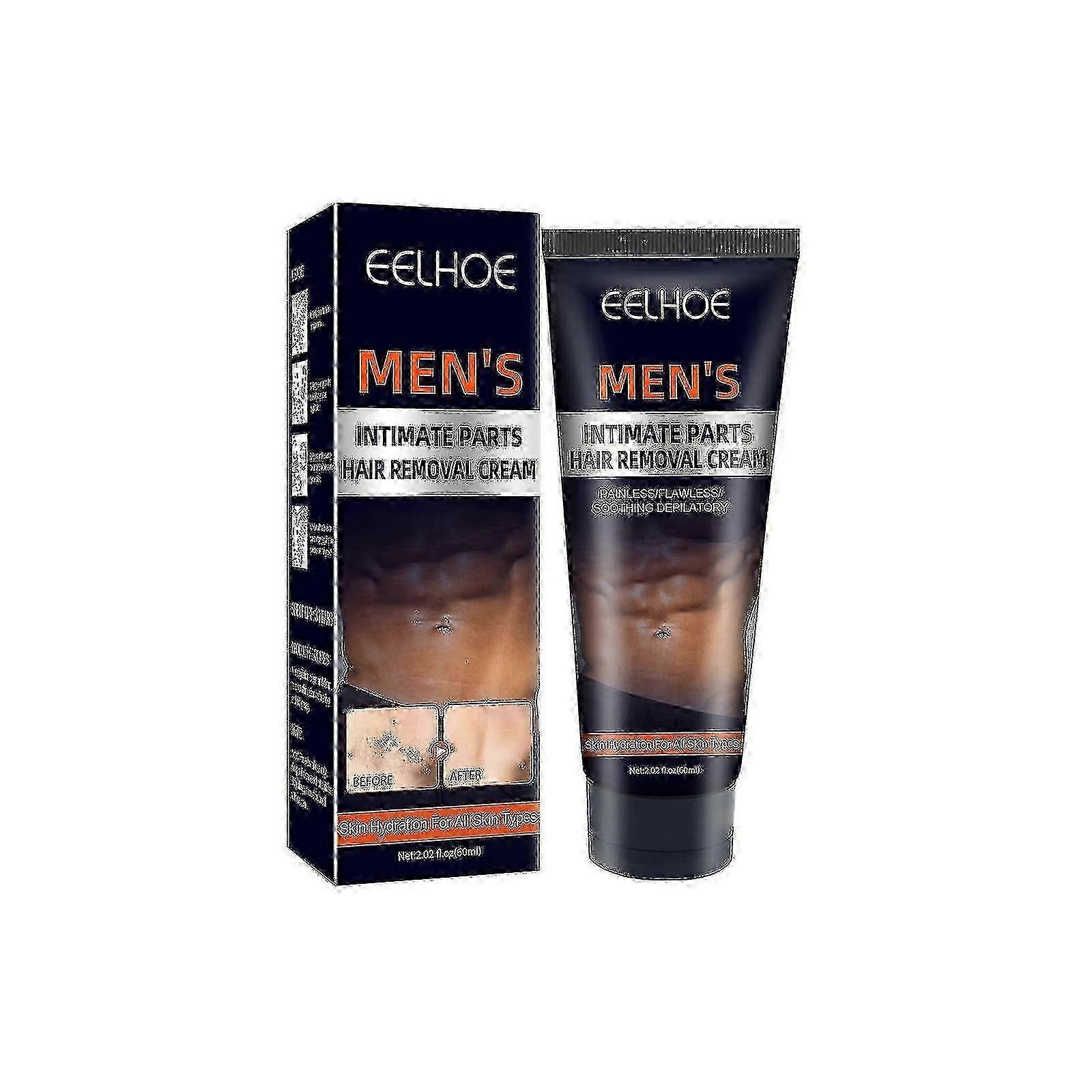 Pánsky krém na odstraňovanie chĺpkov Eelhoe