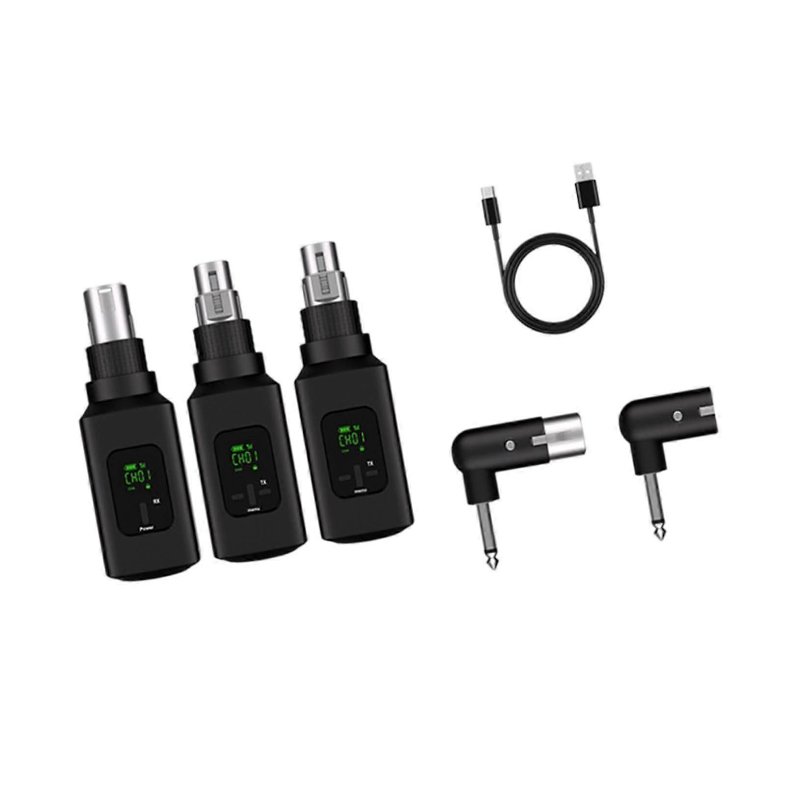 Microphone Transmitter Receiver Wireless for KTV Trolley Speaker Audio Mixer
