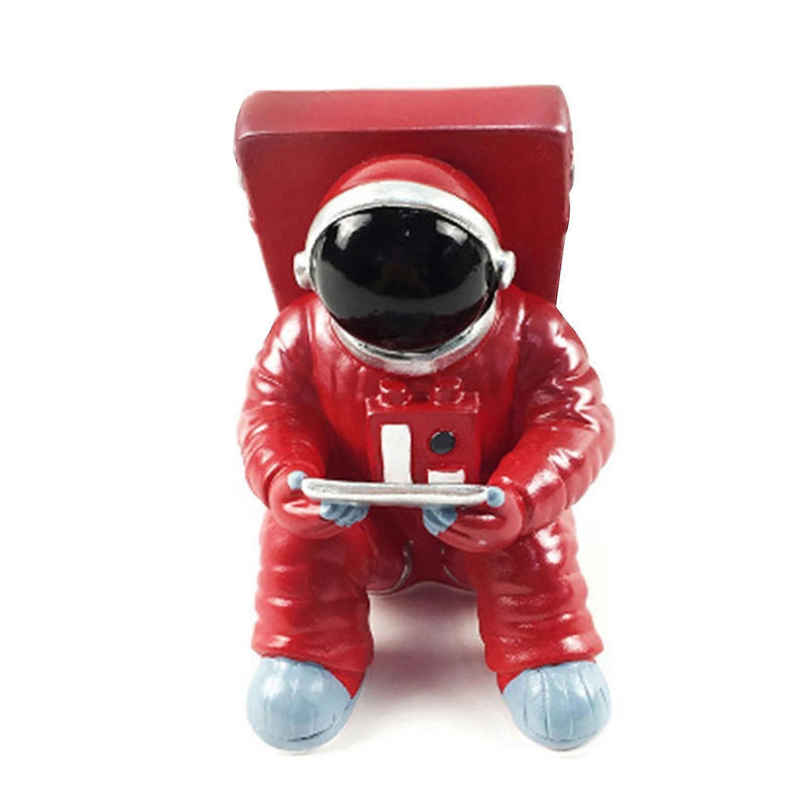 for Creative Astronaut Cell Phone Stand Tablets Smartphone Spaceman Bracket Resin Phone Holder Desk Ornament Universal for