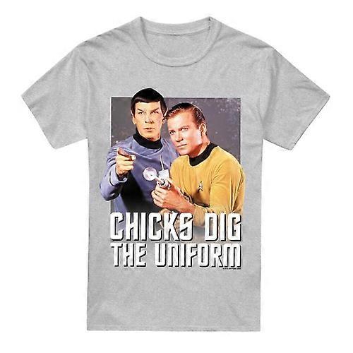 Star Trek Herre Chicks Dig T-skjorte