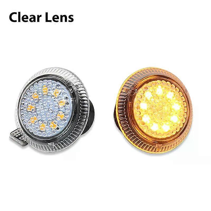 Applies to Amber yellow LED Front Fender Side Marker Light Assemblies For 2010-2021 Ford Transit Connect Turn Signal Light 12V T10 LED