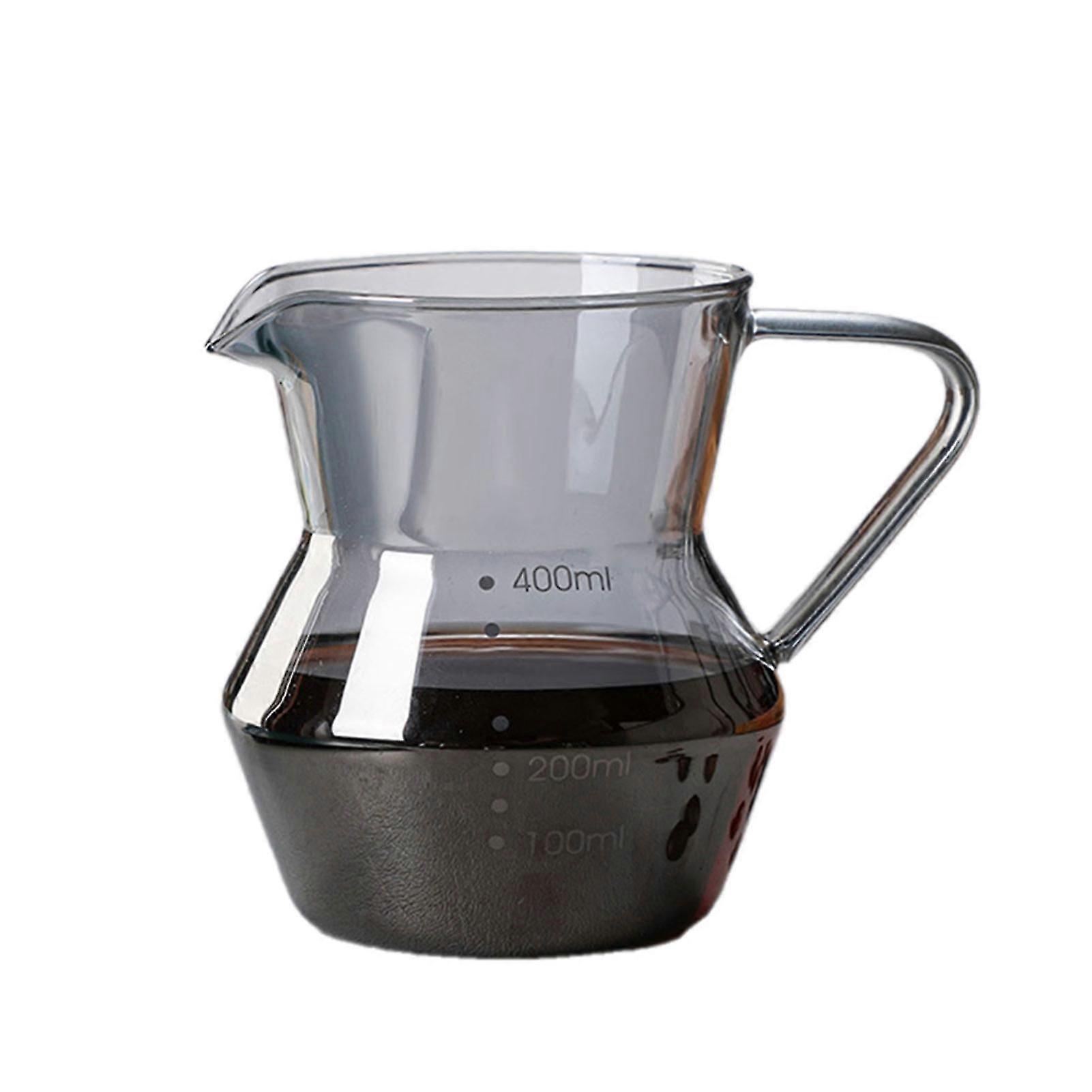 Coffee Brewer Pot Glass Hand Drip Pyrex-Share Kettle for Kitchen Office