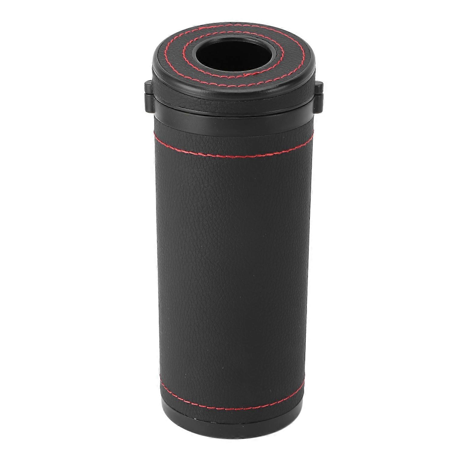 Car Tissue Holder Lightweight Leather and Tungsten Steel Car Tissues Box Cover for Travel with Windo