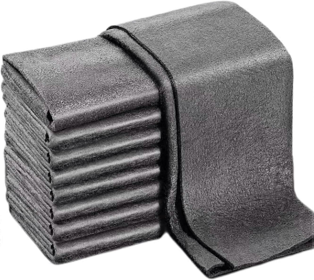 Πυκνωμένο πανί καθαρισμού Magic, 10 τεμάχια πανί χωρίς χνούδι, επαναχρησιμοποιήσιμο πανί καθαρισμού μικροϊνών για παράθυρα, καθρέφτη, γυαλί, αυτοκίνητο