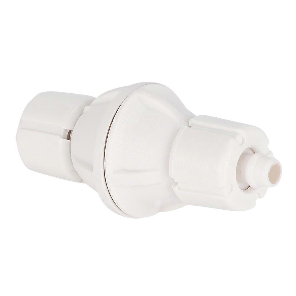 Plastic White Aquarium Anti-Explosion CO2 Check Valve Fish Tank Carbon Dioxide Non  System
