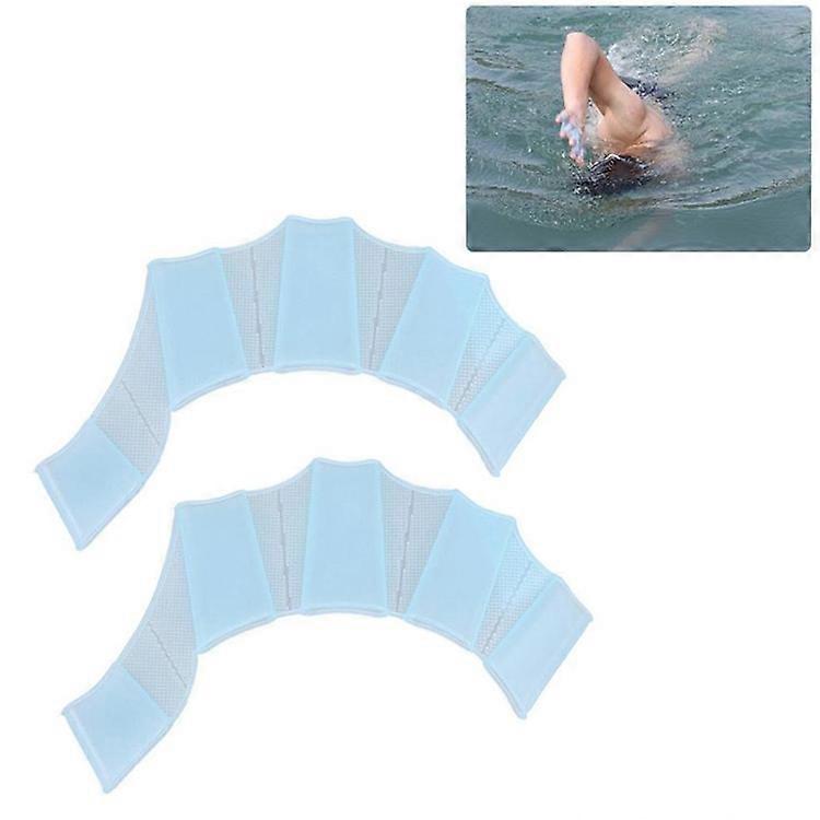 Gants de natation en silicone flexible au doigt