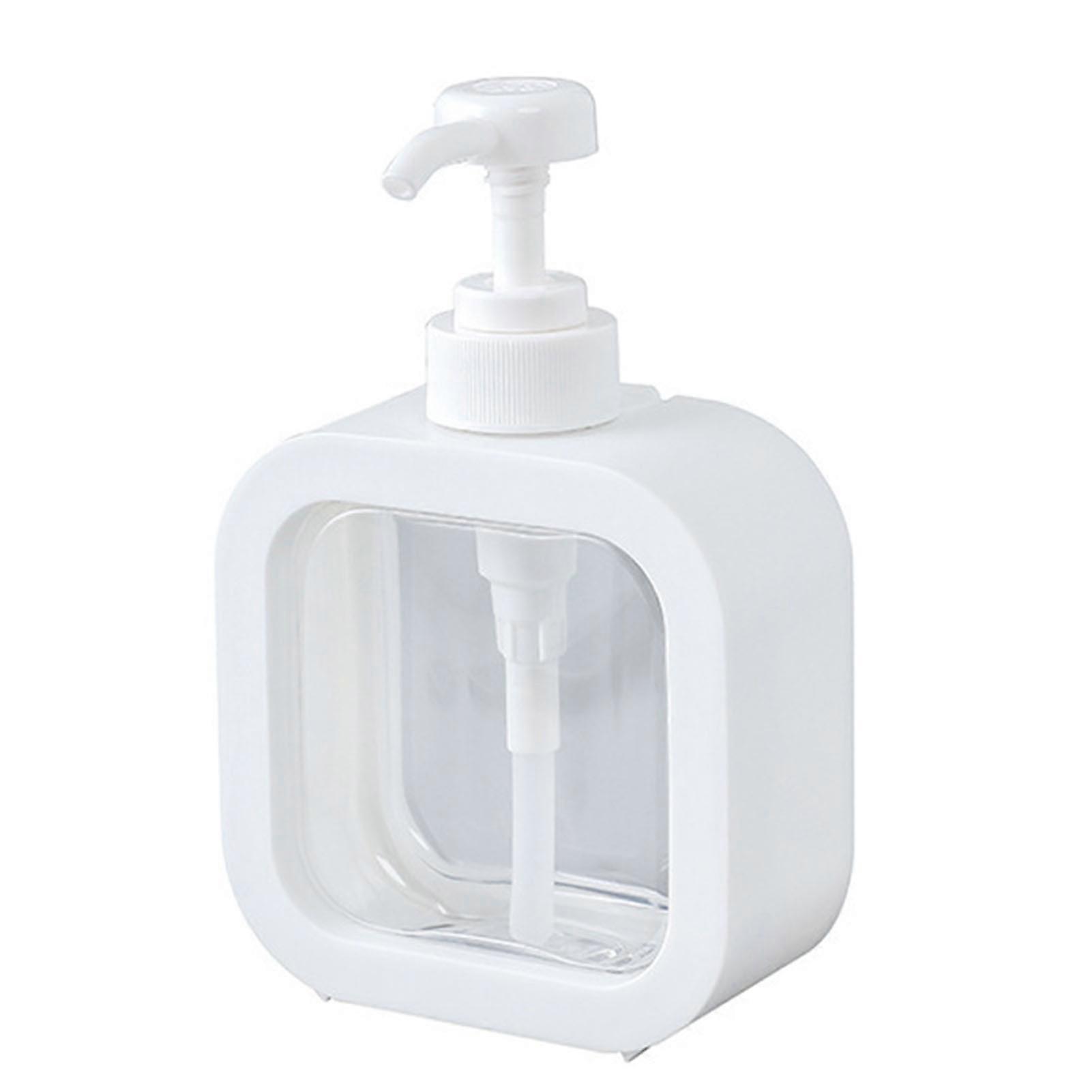 Hand Press Empty Bottle Large Capacity Shampoo Dispenser Bottle Hand Soap Storage Empty Bottle 500ML