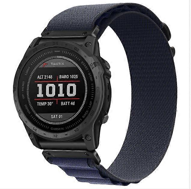 INF Klockarmband i nylon för Garmin Fenix 8/8S/6X/7X/Pro/Tactix