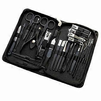 Nieuwe manicure- en pedicureset 30 stuks roestvrijstalen nagelknippers set nagel- en plantensnijgereedschap