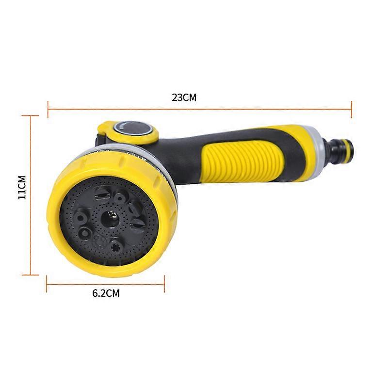 INF Water Gun Set 10 Patterned Nozzles & Connectors
