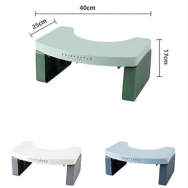 Removable Squatting Stool, Foldable Constipation Prevention Stool For The Elderly (blue)