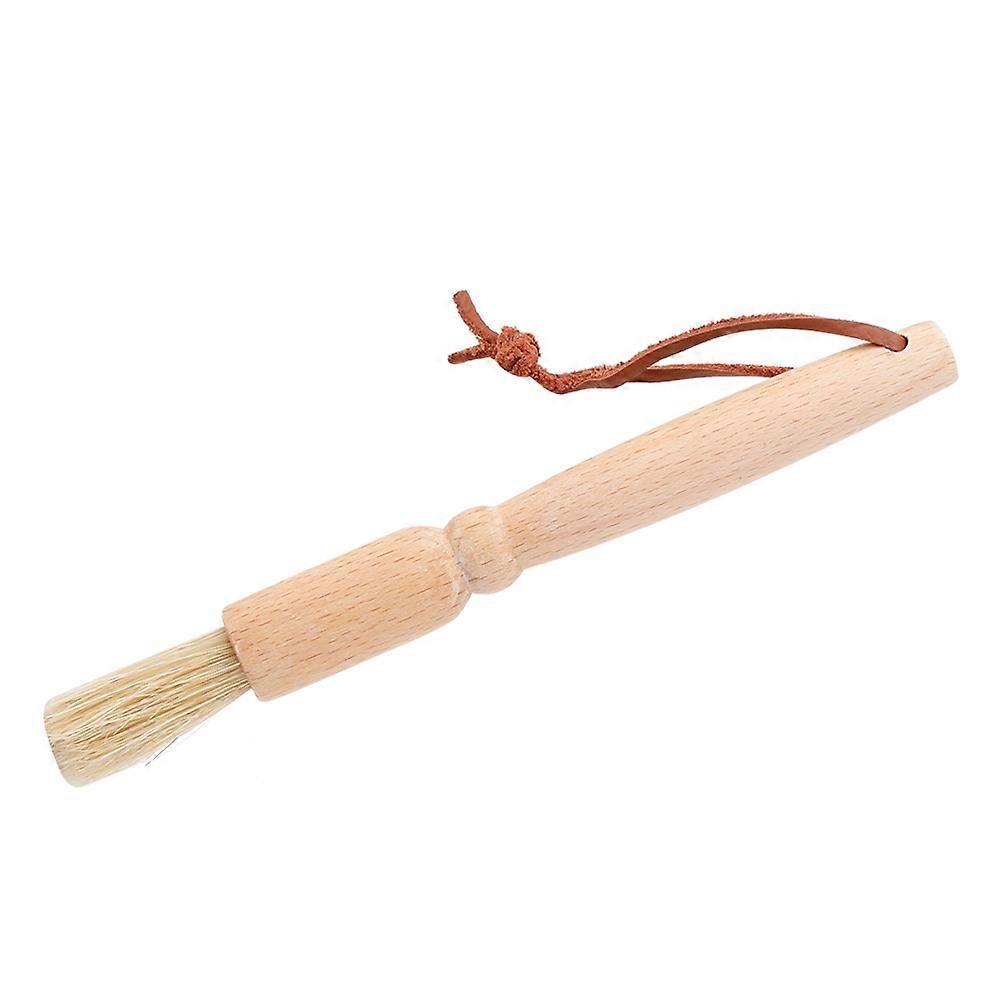 Coffee Grinder Cleaning Brush 18x2x2cm Beech Wood & Bristle