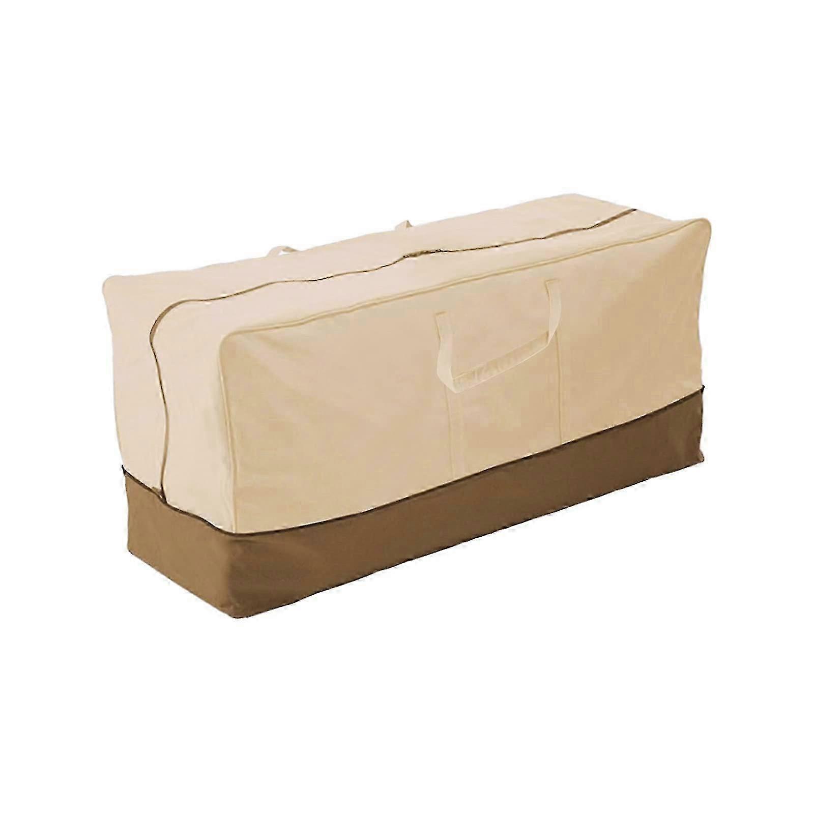 家具クッション収納バッグ特大 - ヘビーデューティ防水屋外ガーデンパティオラウンジャークッション保護オーガナイザーバッグ(152x71x51cm)(210D O