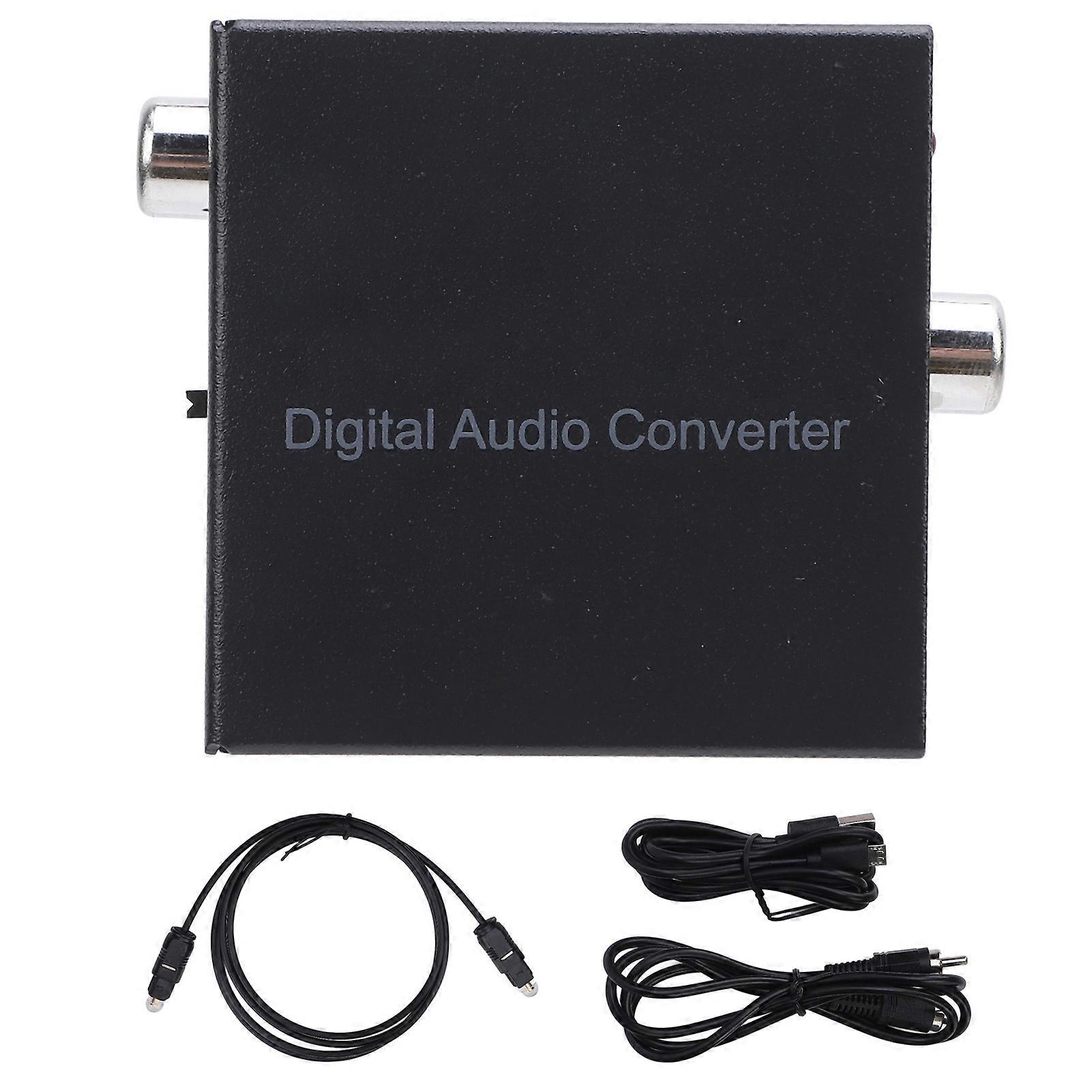 Coaxial to Digital Sound Converter Bi Directional Coaxial to Optical Adapter Splitter for Toslink