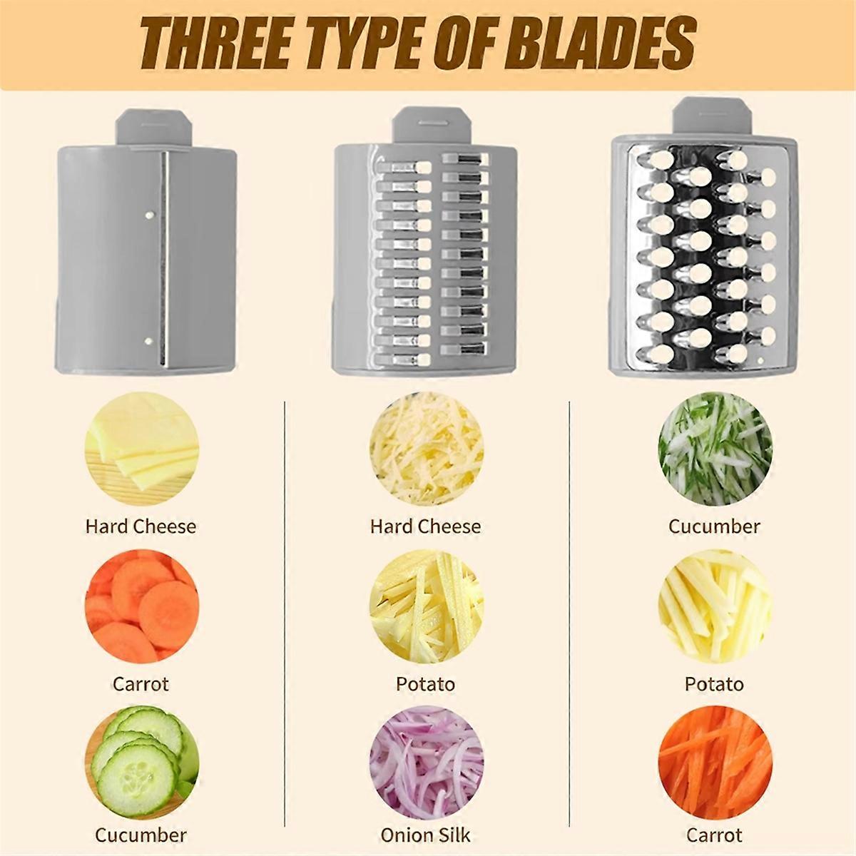 Elektrische kaasrasp, multifunctionele elektrische snijmachine, salademaker