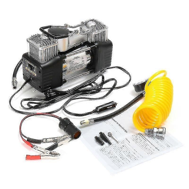 150psi 60l 12v αεροσυμπιεστής 4wd αντλία φουσκώματος ελαστικών αυτοκινήτων φορητό κιτ αντλία πίεσης διπλό κύλινδρο αντλία αντλία εργαλείο εργαλείο