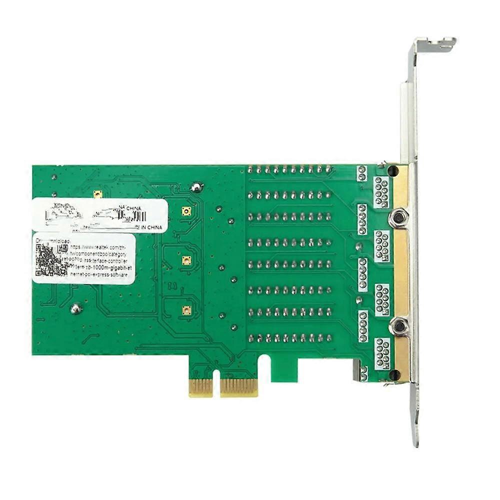 for 4 Port Network Card PCI Express X1 to RTL8111H RJ45 10/100/1000Mbps Gigabit Ethernet LAN Card for PC Desktop
