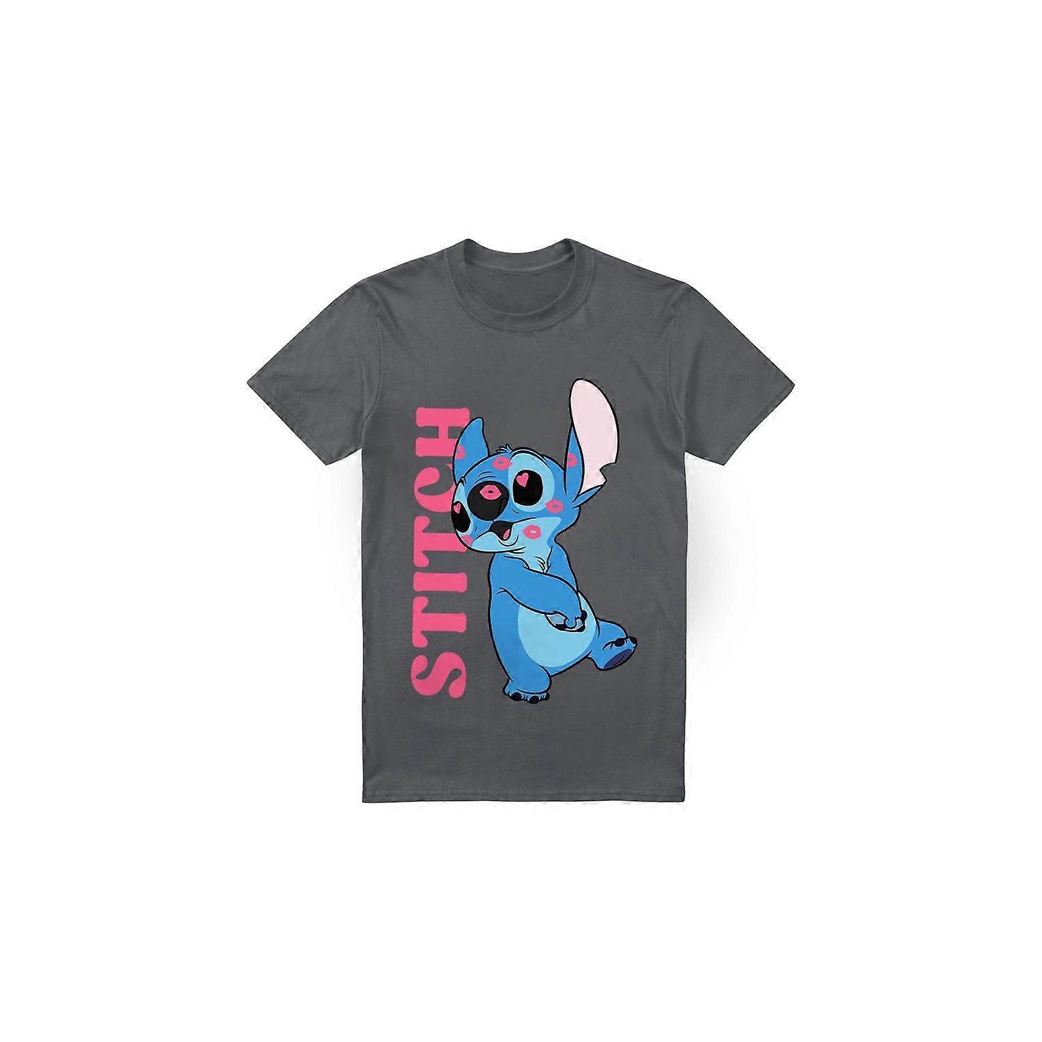 Pánské tričko Lilo & Stitch s polibky