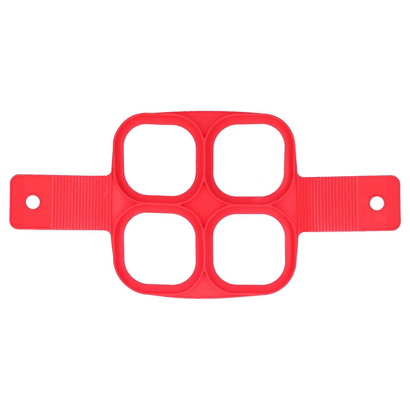 Reusable Egg Mold Reusable Red Non Stick Pancake Egg Maker Mould Cooking Utensils(Type 1 )