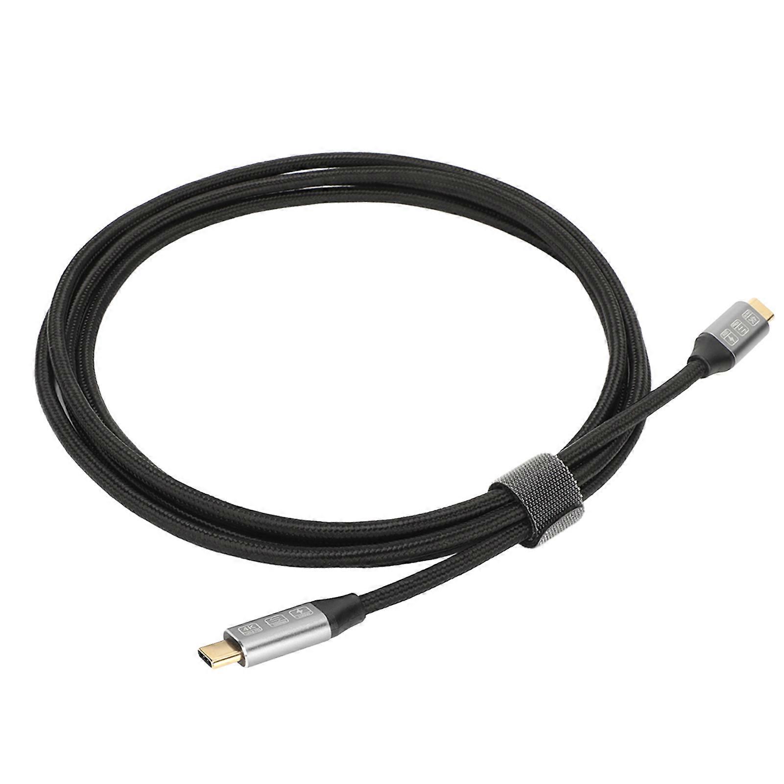 C to C 3.1 Gen 2 100W 20V 5A Power Delivery 4K 60Hz Video Output 10Gbps Data Sync USB C Cable with E Marker Chip