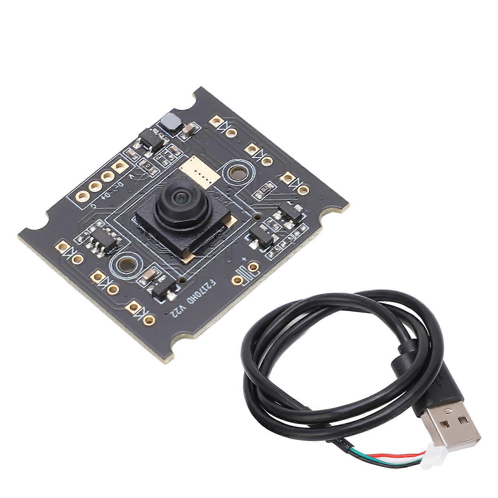 Computer Camera 2MP 90 Degree Angle View Auto Fixed Focus HD USB Camera Module Board for Replacement