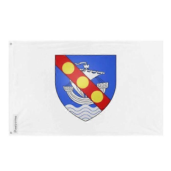 Flag - Trois-Pistoles - 128 x 192 cm - Polyester - Double-sided printing - Eyelets in iron