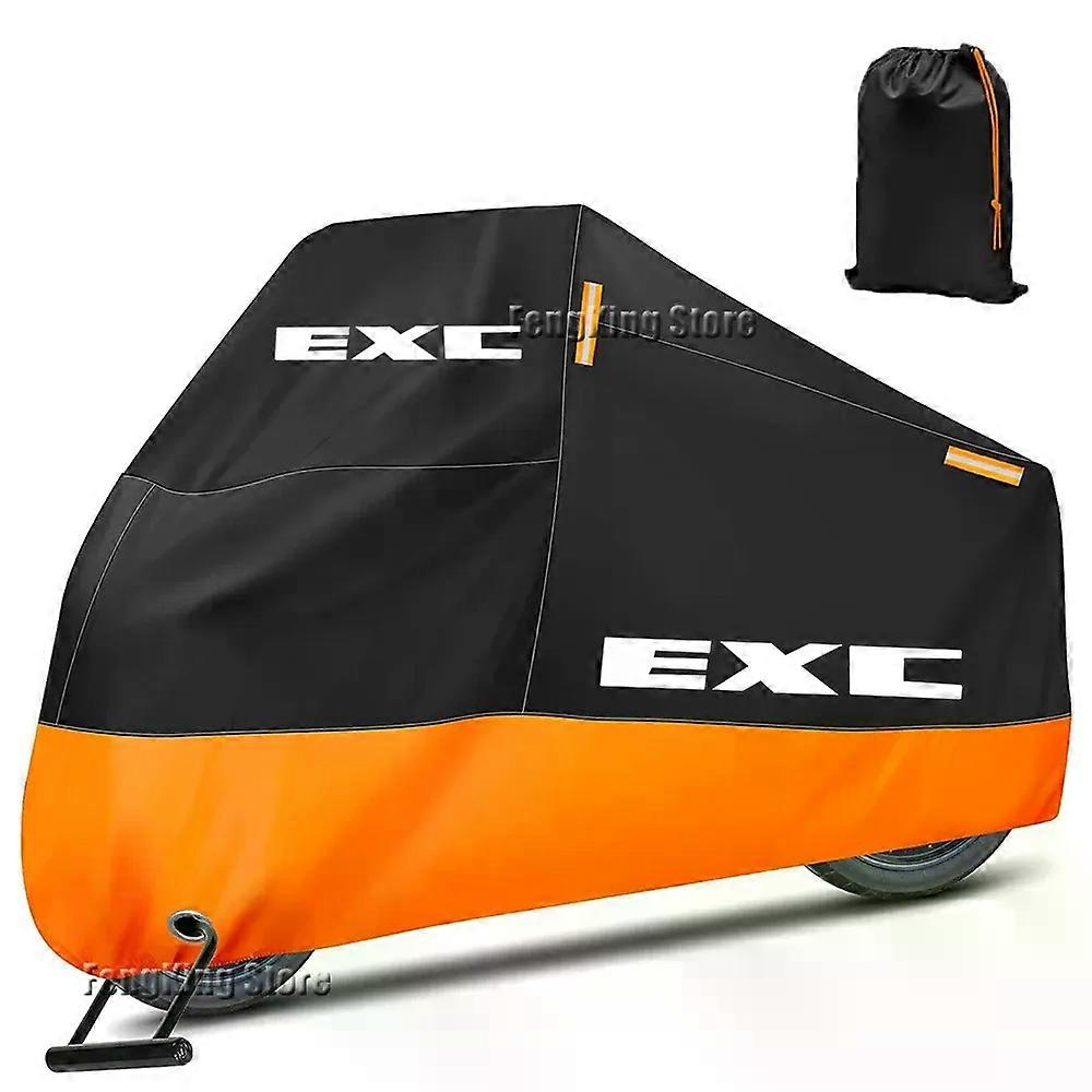 Αδιάβροχη υπαίθρια κάλυψη βροχής σκόνης προστατευτικών μέτρων UV μηχανικών δίκυκλων μοτοσικλετών για EXC 125 200 250 300 400 450 500 530 Exc 2011 - 2020
