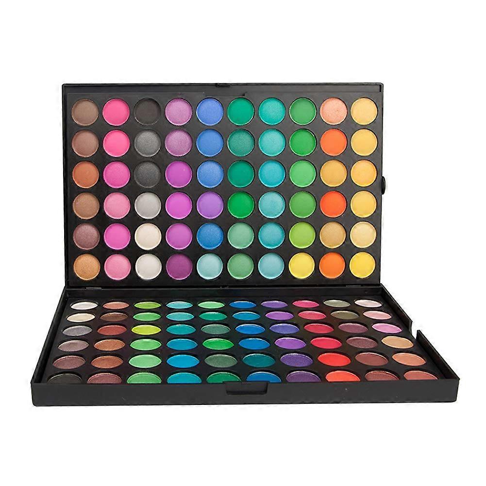 120 Colors Eyeshadow Palette Professional Makeup Shimmer Matte Highlighting Shades for All Skin Types #2